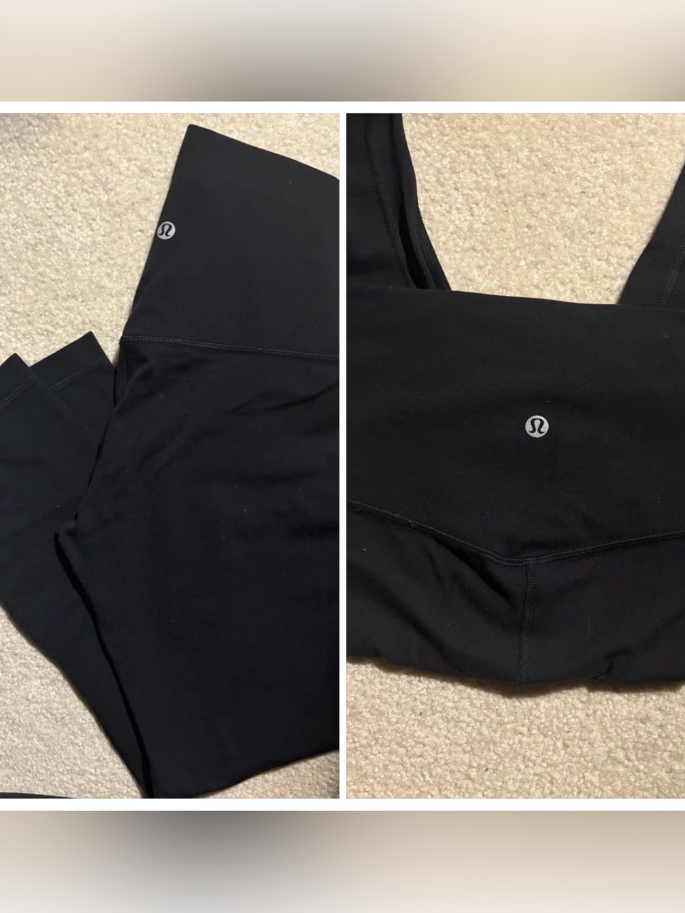 Lululemon Align High Rise 23”

EUC size 4 black